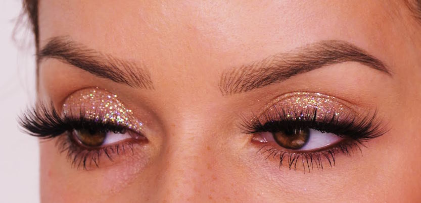 glittery eyeshadows